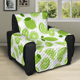 Lime design pattern Recliner Cover Protector