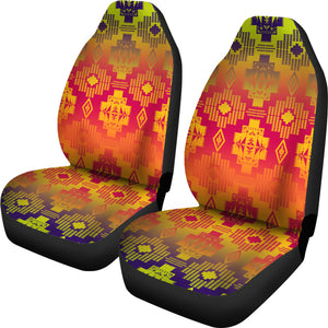 Seven Tribes Purple Horizon Car Seat Covers