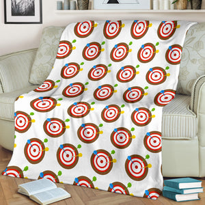 Darts Pattern Print Design 04 Premium Blanket