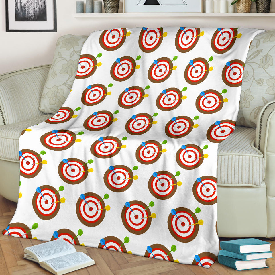 Darts Pattern Print Design 04 Premium Blanket