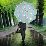 Cute Cow Flower Pattern Umbrella