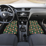 Squirrel Pattern Print Design 03 Front Car Mats