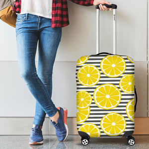 Slice Of Lemon Design Pattern Luggage Covers