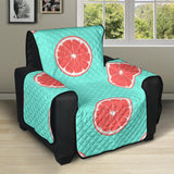 Grapefruit green background Recliner Cover Protector