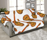 Paint Guitar Pattern Sofa Cover Protector