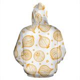 Hand Drawn Onion Pattern Men Women Pullover Hoodie