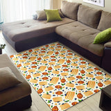 Pancake Pattern Print Design 02 Area Rug