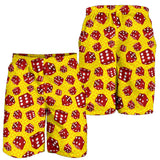 Dice Pattern Print Design 04 Men Shorts