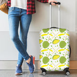 Durian Pattern Background Cabin Suitcases Luggages