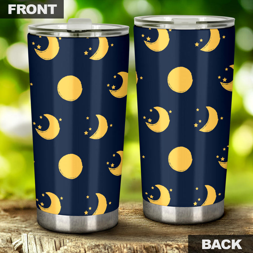 Moon Star Pattern Tumbler