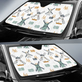 Windmill Pattern Car Sun Shade