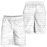 Airplane Print Pattern Men Shorts