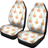 Cute Onions Smiling Faces Universal Fit Car Seat Covers