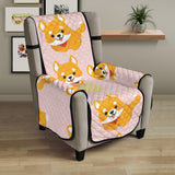 Cute shiba inu dog pattern  Chair Cover Protector