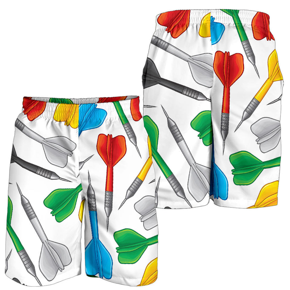 Darts Pattern Print Design 03 Men Shorts