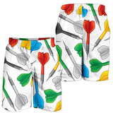 Darts Pattern Print Design 03 Men Shorts