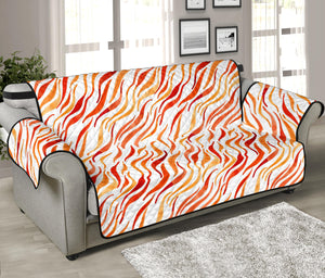 Fire flame watercolor pattern Sofa Cover Protector