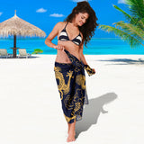 Gold Dragon Pattern Sarong