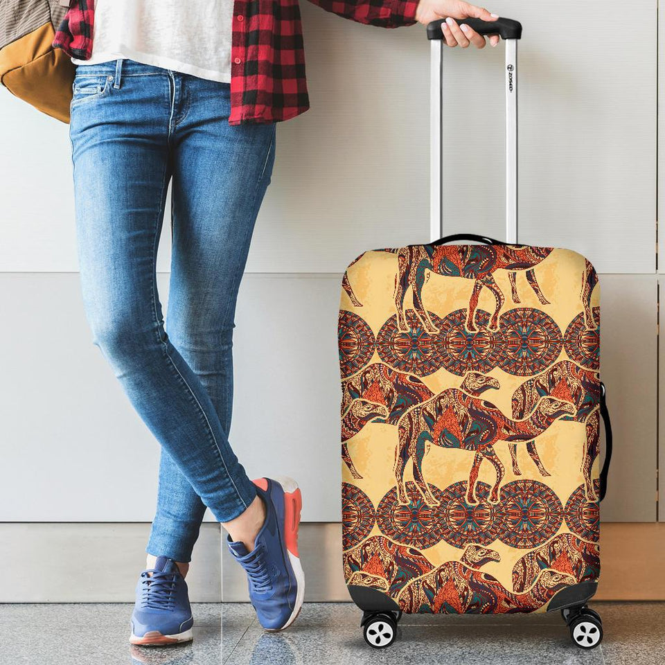 Camel Polynesian Tribal Design Pattern Cabin Suitcases Luggages