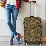 Snake Skin Pattern Cabin Suitcases Luggages