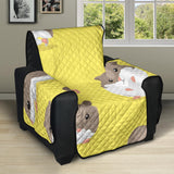 Cute Hamster pattern Recliner Cover Protector