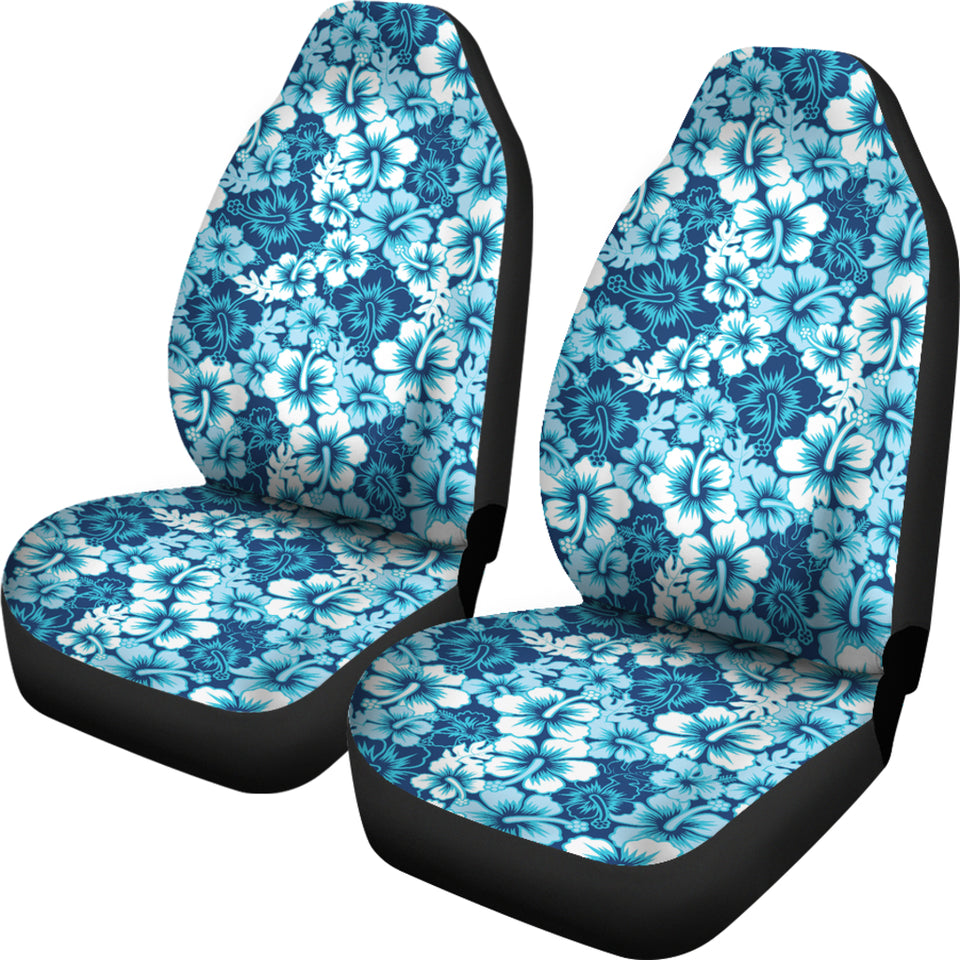 Hibiscus Pattern Print Design 03 Universal Fit Car Seat Covers