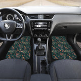 Snake Forest Pattern Front Car Mats