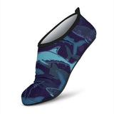 Shark Pattern Aqua Shoes