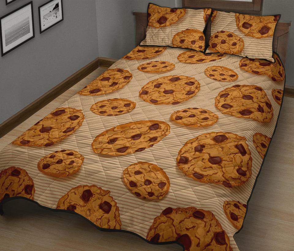 Cookie pattern Quilt Bed Set