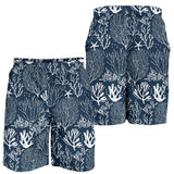 Coral Reef Pattern Print Design 05 Men Shorts
