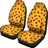 Passion Fruit Texture  Universal Fit Car Seat Covers