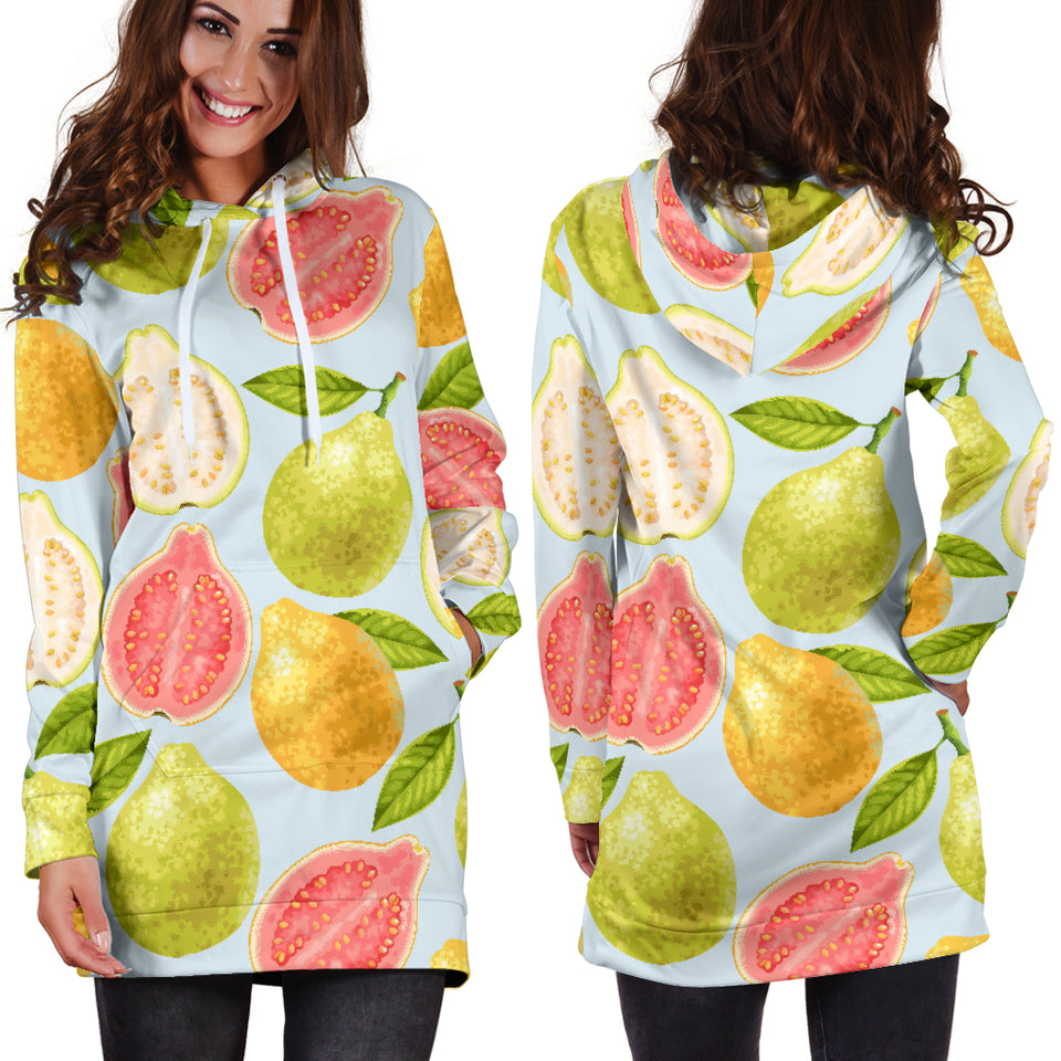 Guava Design Pattern Women'S Hoodie Dress