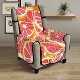 Tropical grapefruit pattern Chair Cover Protector