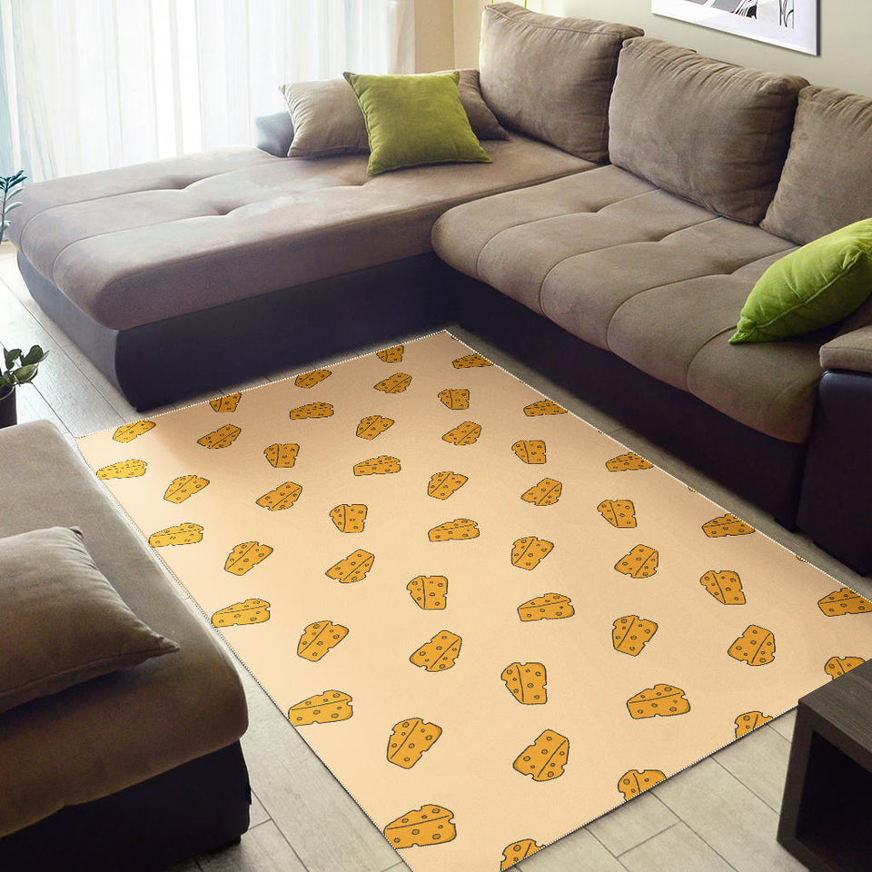 Cheese Pattern Area Rug