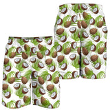 Coconut Pattern Print Design 04 Men Shorts