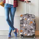 Halloween Design Pattern Cabin Suitcases Luggages