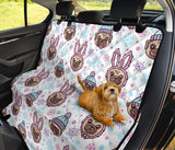 Cute Pug Hat Rabbit Costume Pattern Dog Car Seat Covers