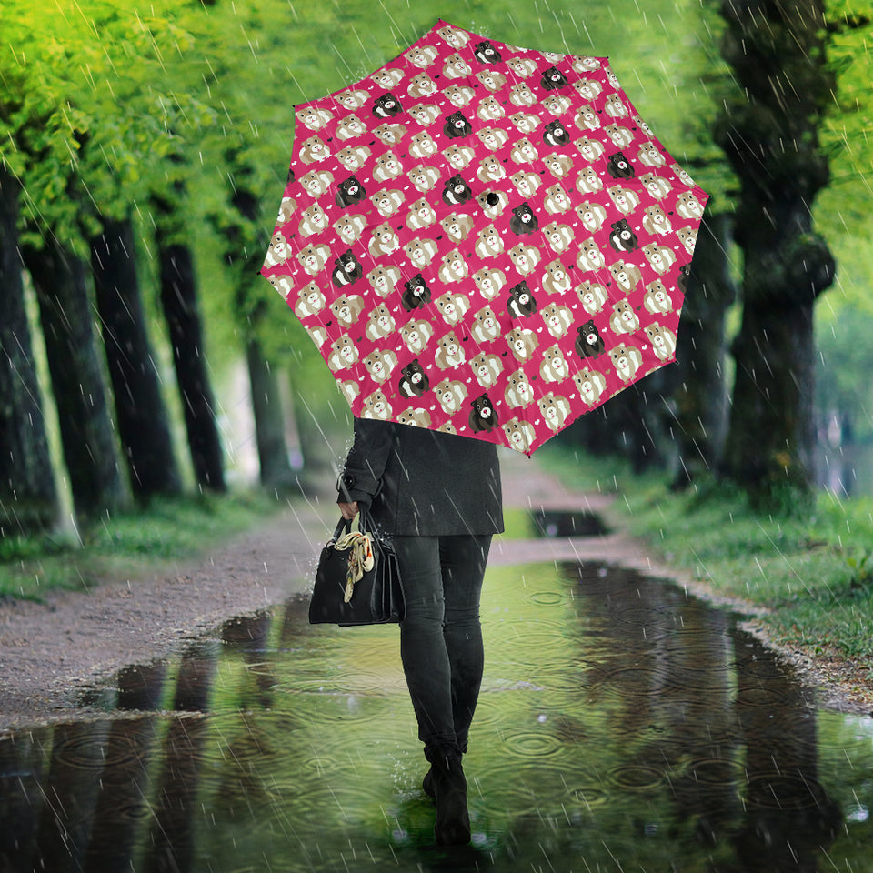 Guinea Pig Pattern Print Design 01 Umbrella