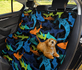 Colorful Shark Dog Car Seat Covers