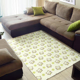 Cute Cartoon Frog Baby Pattern Area Rug