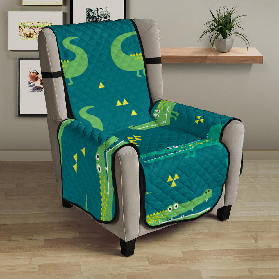 Crocodile pattern Chair Cover Protector
