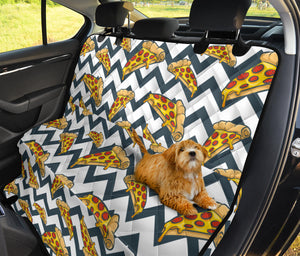 Pizza Design Pattern Dog Car Seat Covers