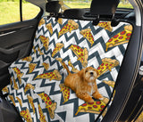 Pizza Design Pattern Dog Car Seat Covers
