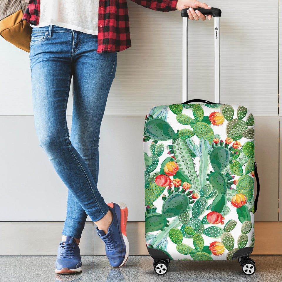 Cactus Design Pattern  Luggage Covers