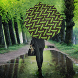 Green Peas Pattern Print Design 05 Umbrella
