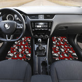 Billiard Ball Pattern Print Design 05 Front Car Mats