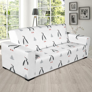 Penguin Pattern Sofa Slipcover