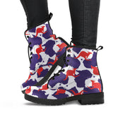 Kangaroo Australian Pattern Leather Boots