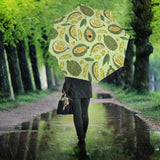 Durian Leaves Pattern Background Umbrella