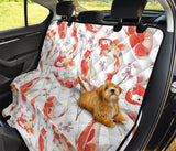 Watercolor Koi Fish Carp Fish Pattern Dog Car Seat Covers